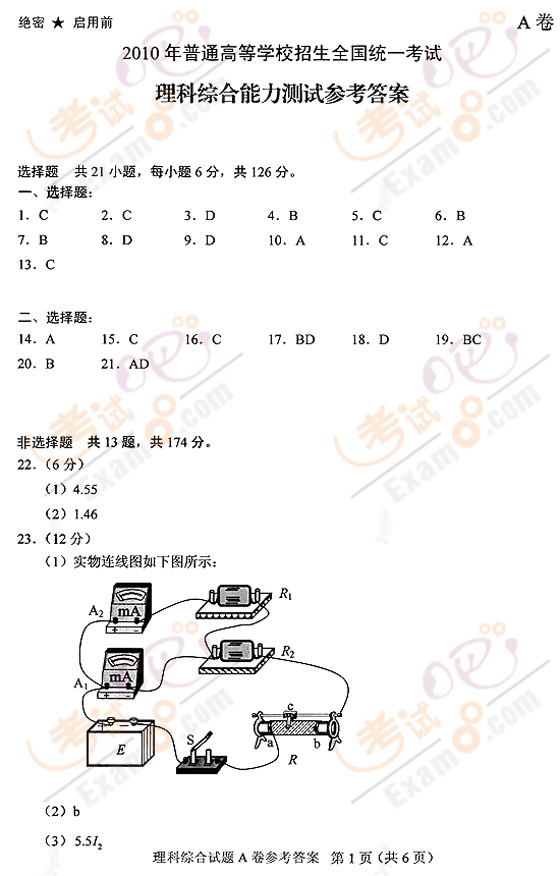 2010߿⼰(A)